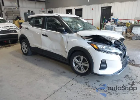 2024 Nissan Kicks S Xtronic Cvt из США, поврежденный, VIN 3N1CP5BV6RL543211